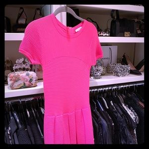 Shoshanna Pink Midi Dress